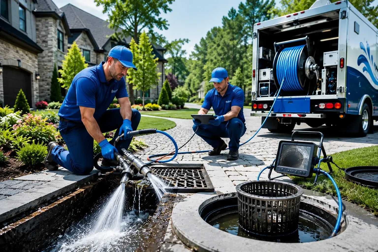 Local outdoor drain cleaning professionals in Wister, OK